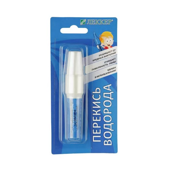 Леккер-пк (раствор перекиси водорода 3%)