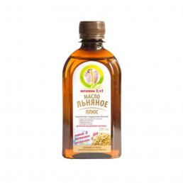 Витамины д3 и е - масло льняное плюс