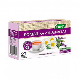 Фиточай ромашка с шалфеем