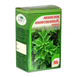 Любисток корни