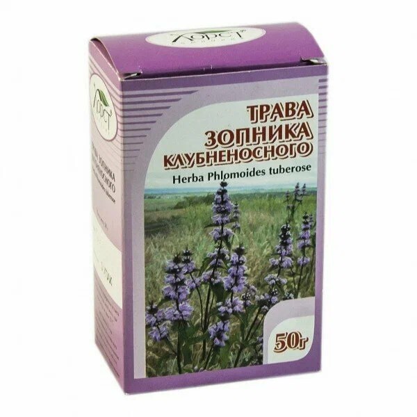 Зопника клубненосного трава
