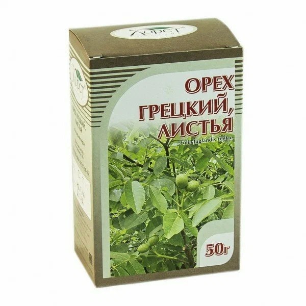 Грецкого ореха листья