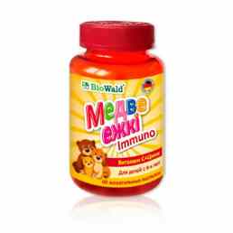 Биовальд медве ежки иммуно витамин с+цинк