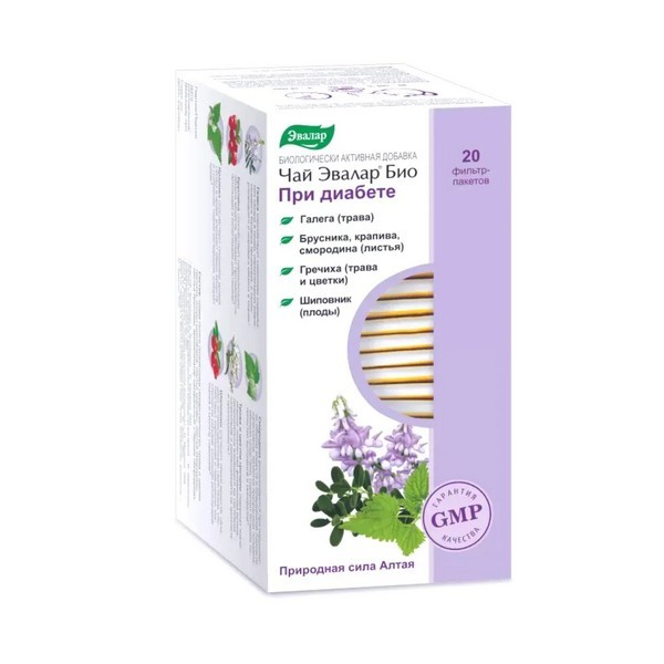 Чай эвалар био при диабете