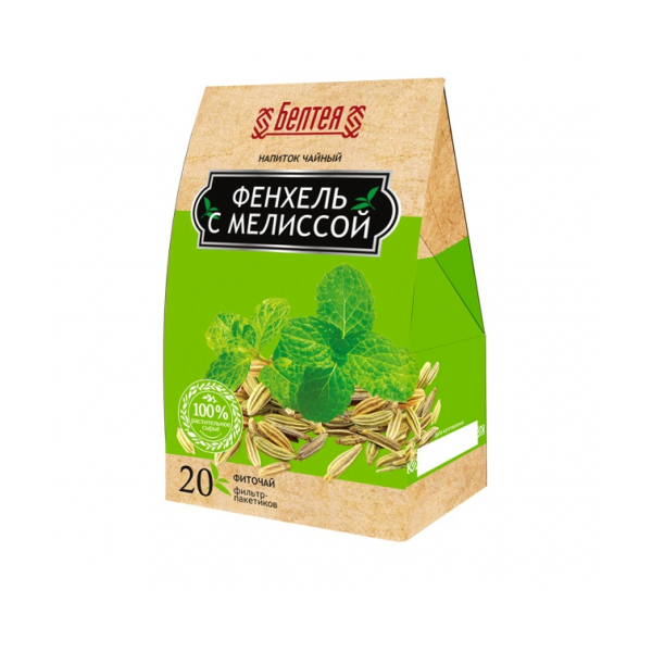Фиточай фенхель с мелиссой