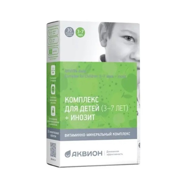 Дейли комплекс для детей 3-7 лет + инозит