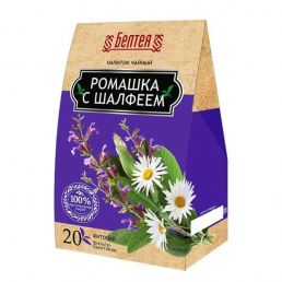 Фиточай ромашка с шалфеем