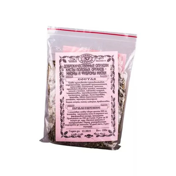 Напиток травяной n37 миома