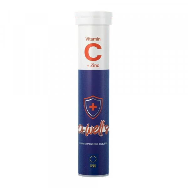 Доктор веллс витамин с 1000 мг + цинк