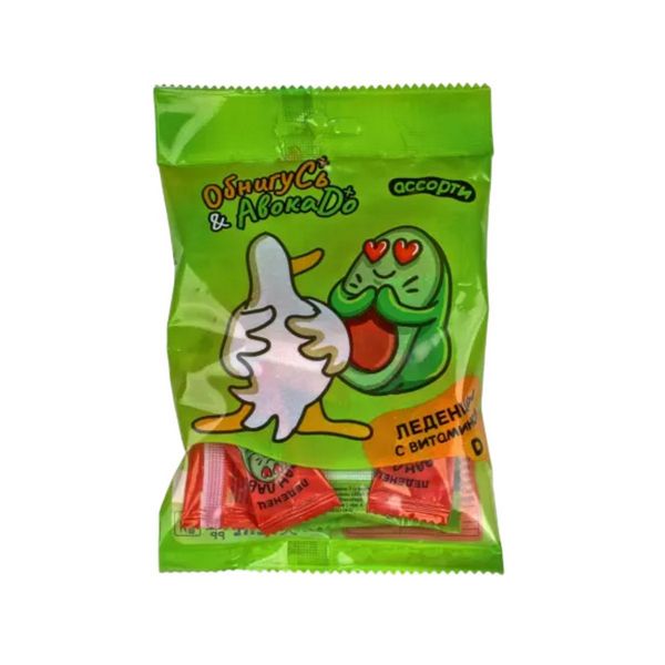 Леденцы ассорти с витамином д