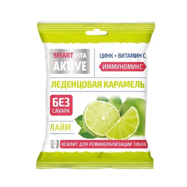 Леденцовая карамель с цинком и витамином с