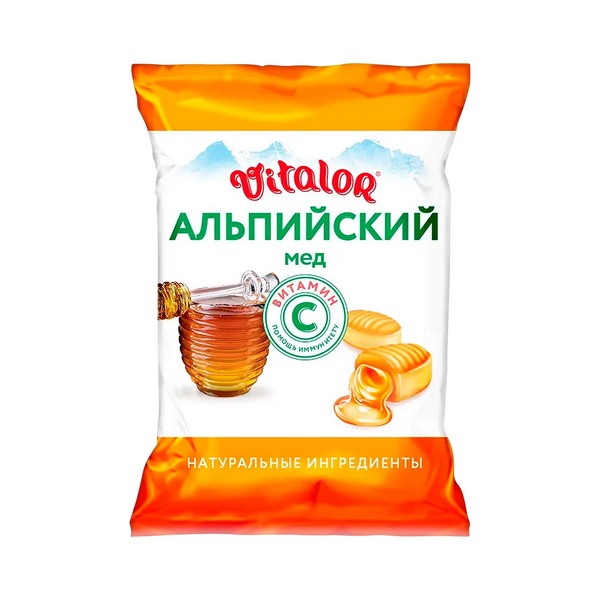 Леденцовая карамель с витамином с