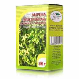 Марены красильной корневище и корень