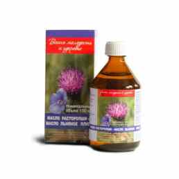 Масло расторопши - масло льняное плюс