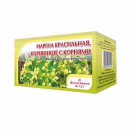 Марены красильной корневище и корень