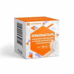 Лейкопластырь катушечный эластичный на тканевой основе