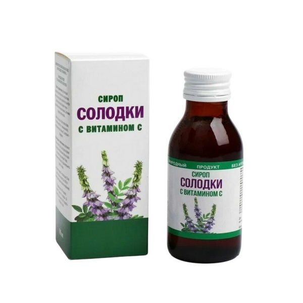Сироп солодки с витамином с