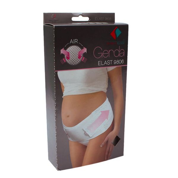 Бандаж для беременных белый 9806 Gerda Air