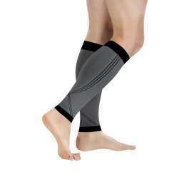 Компрессионные гетры черный/серый 0408-01 Active line