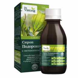 Др.вистонг сироп подорожника с витамином c
