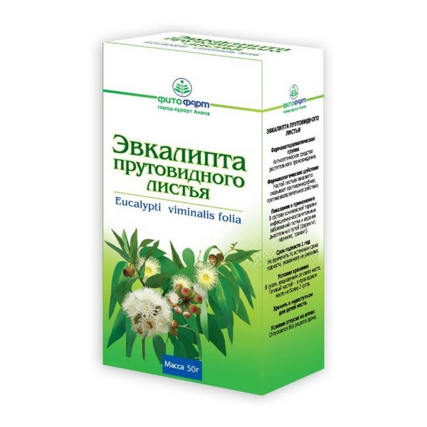 Эвкалипта листья