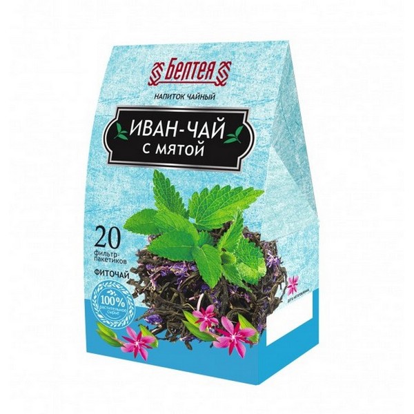 Напиток чайный иван-чай с мятой