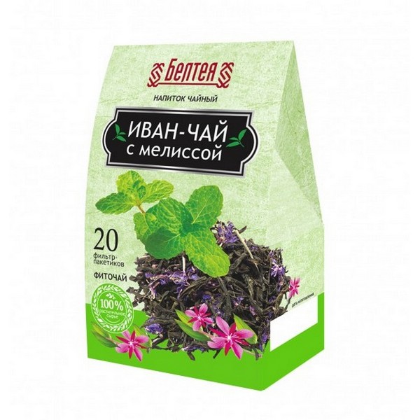 Напиток чайный иван-чай с мелиссой