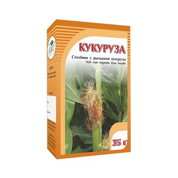 Кукурузы столбики с рыльцами