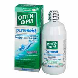 Раствор для линз Опти-фри пьюр моист