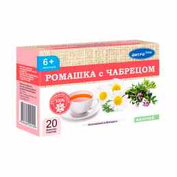 Фиточай ромашка с чабрецом