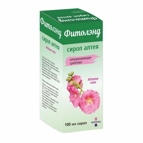 Фитолэнд сироп алтея