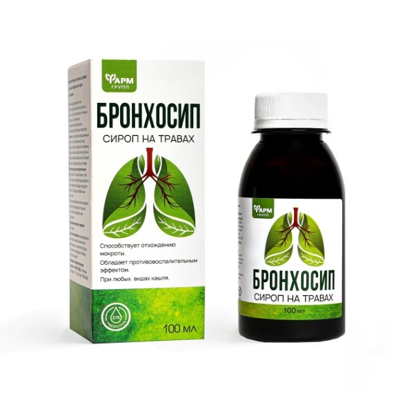 Бронхосип сироп на травах