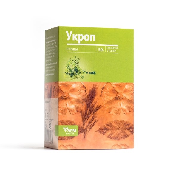 Укропа пахучего плоды