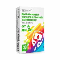 Витаминно-минеральный комплекс от a до zn при диабете