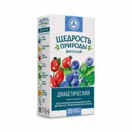 Фиточай диабетический щедрость природы