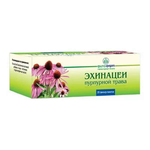 Эхинацеи пурпурной трава