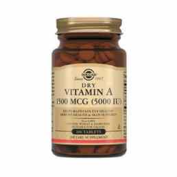 Сухой витамин а 1500 мкг 5000 ме