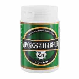Дрожжи пивные с цинком