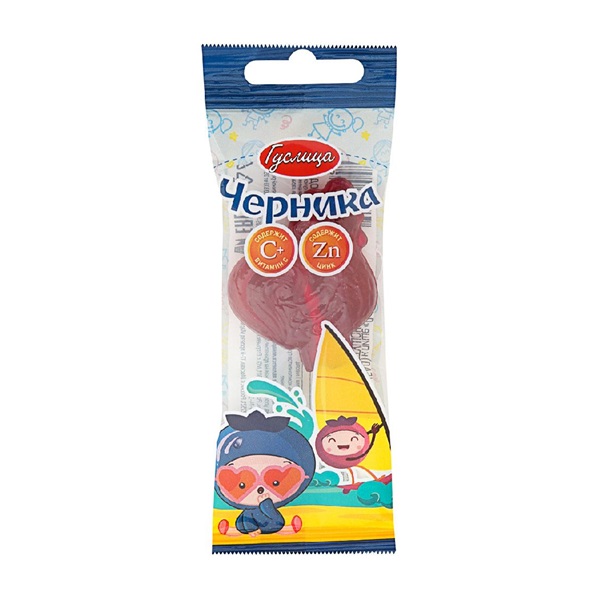 Леденцовая карамель с цинком и витамином с