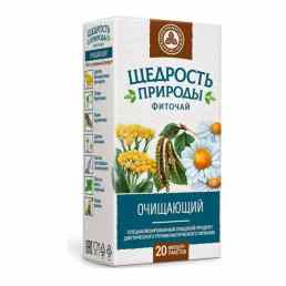 Фиточай очищающий щедрость природы