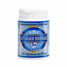 Дрожжи пивные-амт с селеном