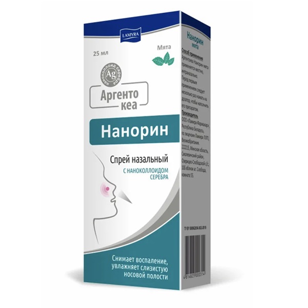 Аргентокеа Нанорин мята