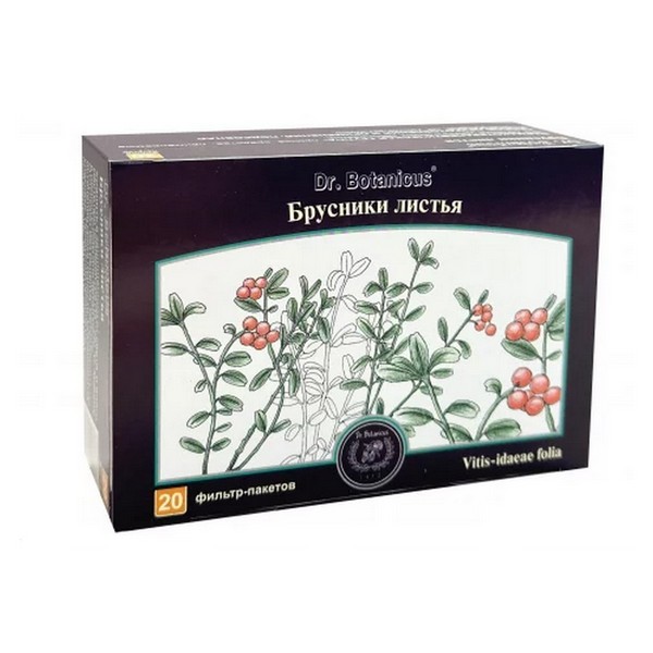 Брусники листья Падис'с фильтр-пакеты