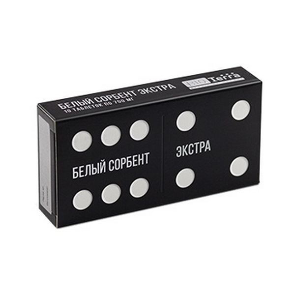 Белый сорбент экстра