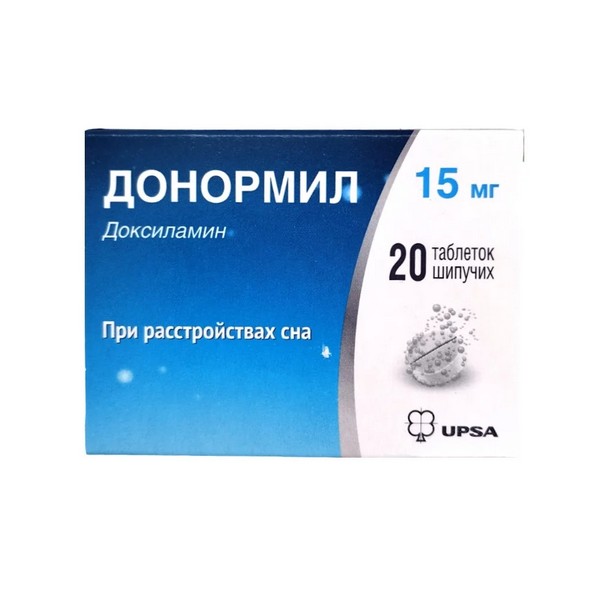 Донормил таблетки шипучие