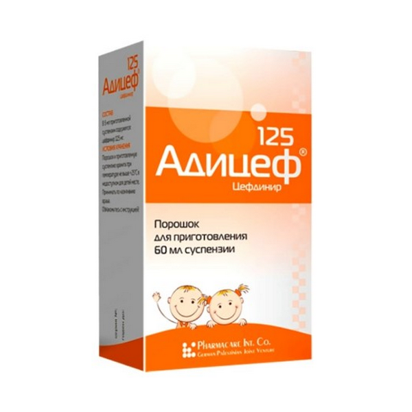 Адицеф порошок