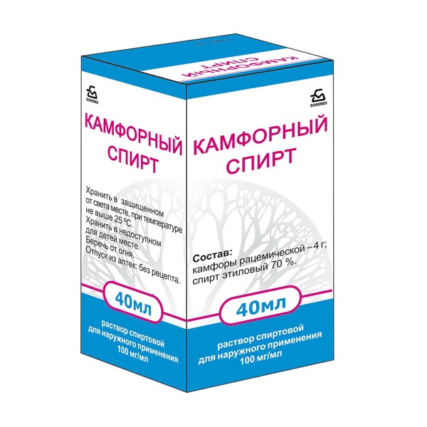 Камфорный спирт Боримед