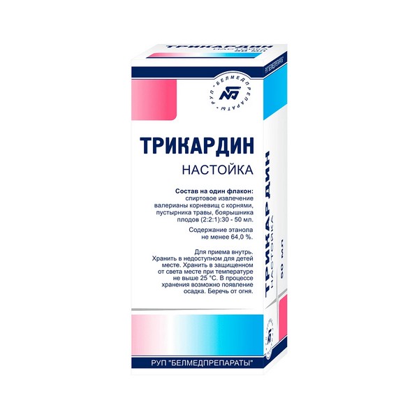 Трикардин настойка