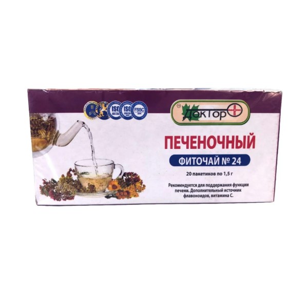 Фиточай доктор n24 печеночный