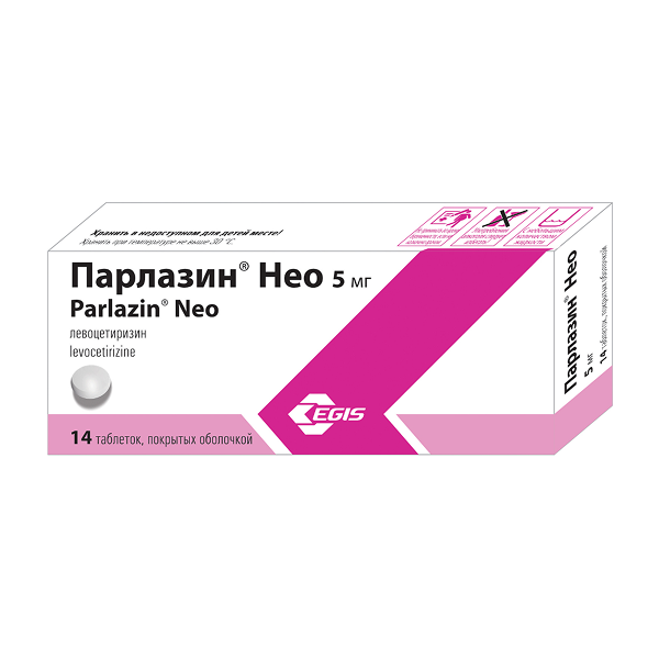 Парлазин нео таблетки